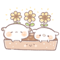 もるちゃんとみるくちゃんの夏。