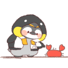 【夏】ペンギン！パーカー動物