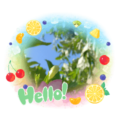 夏！涼しいスタンプ