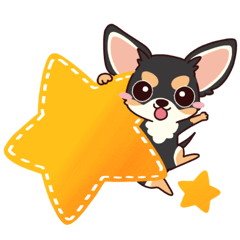 いやしの日常 チワワ (ブラックタン) 編4