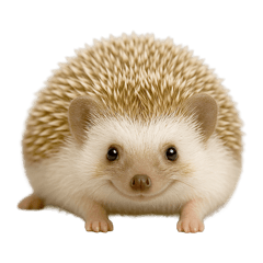 ちっちゃいハリネズミのスタンプだよ