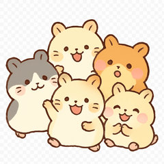 Fluffy Hamster Daily Life