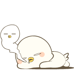 White Chiko 3 : Animated Stickers