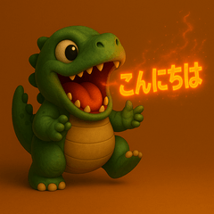 Cheerful Dino Stickers