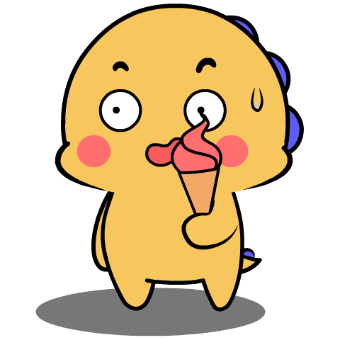 Yellow Dino 11 : Pop-up stickers