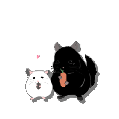 牛乳先輩とくろけだま課長