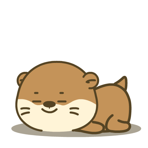 Cute Otter : Effect stickers