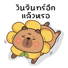 คาปิบาร่าเอง V.25 : สวัสดีวันจันทร์