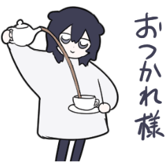 しろくろさんのゆるっとスタンプ