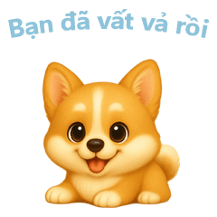 Corgi Stickers [Vietnamese]