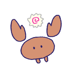 かにの敬語スタンプ