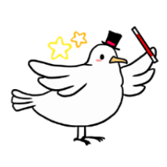 Polite pigeon magician