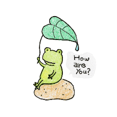 A Peaceful Frog's Quiet Little Days