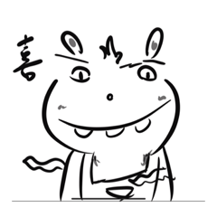 黑白小兔的小情緒