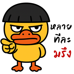 The Playful Duck (Big Stickers)