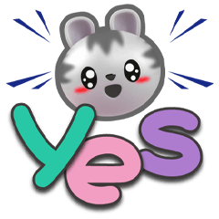 《表情大字貼》常用問候★黑糖★