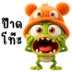 Cheeky small Frog (Kum-muang)