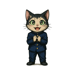 Gakuran Cat