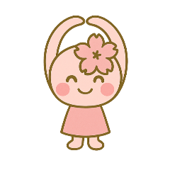 さくらだんごの日常と春のスタンプ