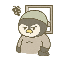 ペンギンくんのスタンプ４
