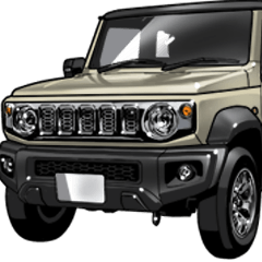 車(SUV28)クルマバイクシリーズ