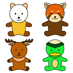 かわいい動物たちのご挨拶　第12弾