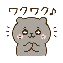 Potetkuma Relaxed Stickers