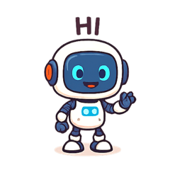 It's a futuristic robot stamp
