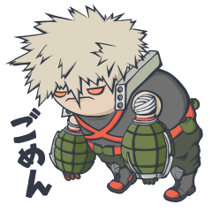 ヒロアカもちもちスタンプ②
