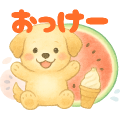 Fluffy Summer Animal Stickers