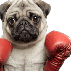 Moving Big Letter Pug