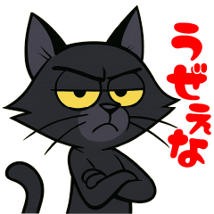 生意気黒猫のラックス