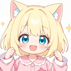 Dream Night Cat and Girl Sticker