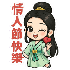 七夕情人節-甜蜜告白限定貼圖