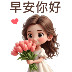 ♡甜美女孩12♡早安你好