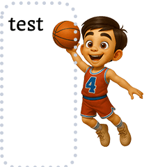 kids who love basketball