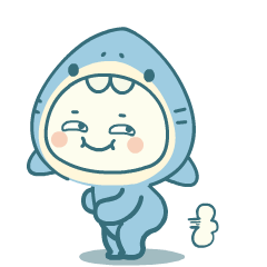Cute Shark 2 : Pop-up stickers
