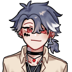 That blue hair guy but BIG version