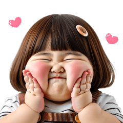 Chubby Girl Funny face136(BIG)EN
