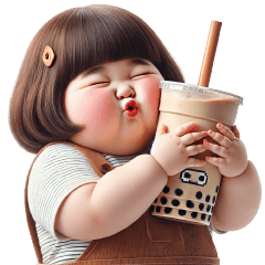 Chubby Girl Funny face136(No text)