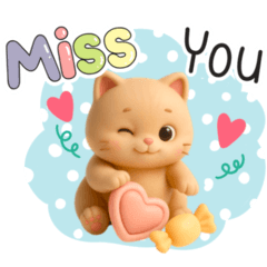 Cute soft Cat Pastel 2