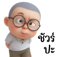 Crazy Buzz-Cut Glasses (BIG)