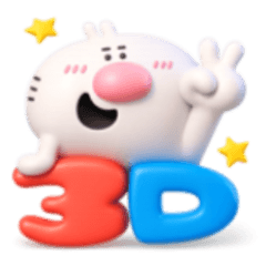 めちゃ使いやすい立体スタンプや〜ん１