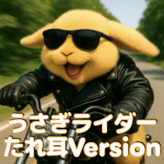 うさぎライダー　たれ耳バージョン