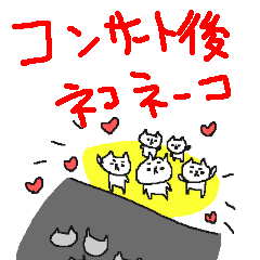 after  concert cats!