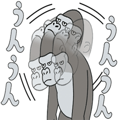 やる気のないゴリラ3【日常編2】