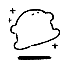 もちくんスタンプ 文字なし