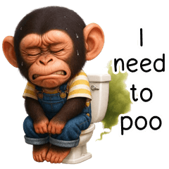 Playful chimpanzee (ENG)