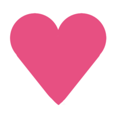 Heart stickers for arrangement