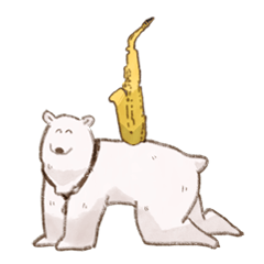 Stickers for saxophonist2